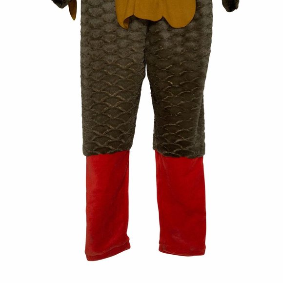 Briefly Stated Turkey Unionsuit Costume Mens L Thanksgiving Fall Halloween Brown - Picture 9 of 11